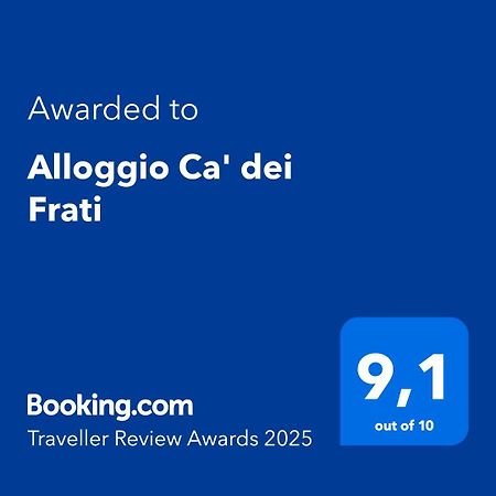Alloggio Ca' Dei Frati Carceri Kültér fotó